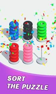 彩色铁环堆叠(ColorHoopStack)游戏