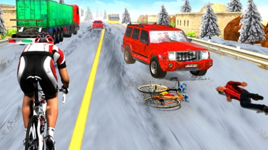 模拟自行车大赛游戏