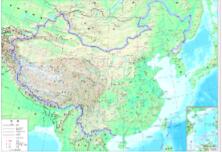中国地形地势图 2021官方版下载