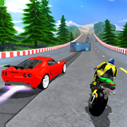 王者摩托车模拟器(CarVSBikeRacing)游戏下载中文版