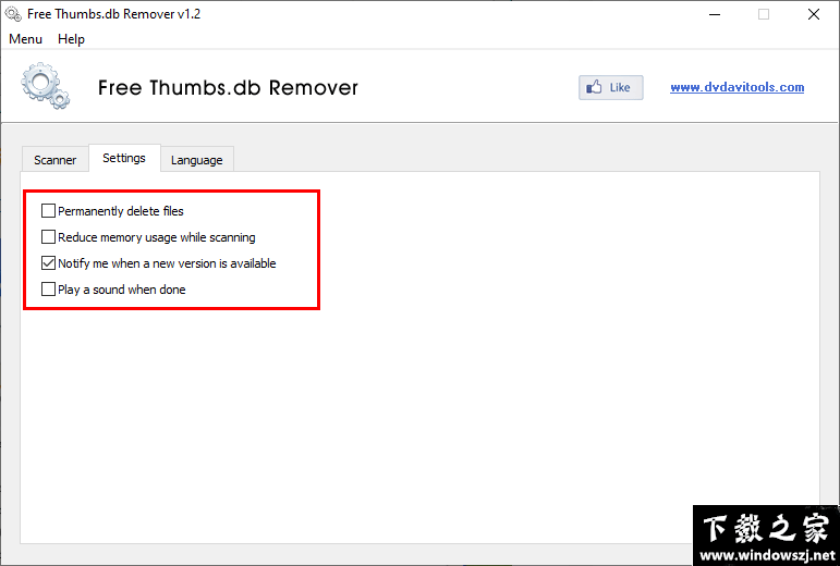 Free Thumbs.db Remover v1.2 官方版